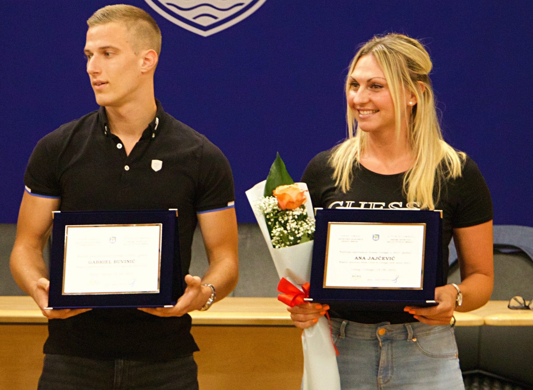 UMAG Rukometaši Gabrijel Buvinić i Ana Jajčević proglašeni najboljim sportašima 2021. godine